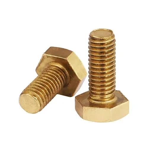 BRASS HEX BOLT(4*20)