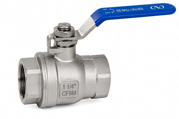 SS  BALL VALVE THREADED (32 MM)