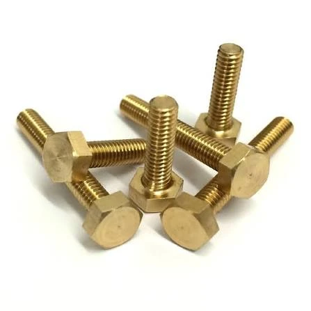 BRASS HEX BOLT(3*12)