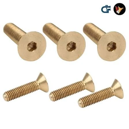 BRASS HEX BOLT (LN CSK-8*25)