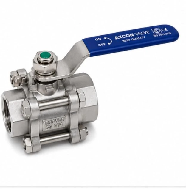 SS BALL VALVE THREADED (20 MM)