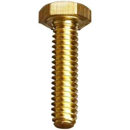 BRASS HEX BOLT(4*12)